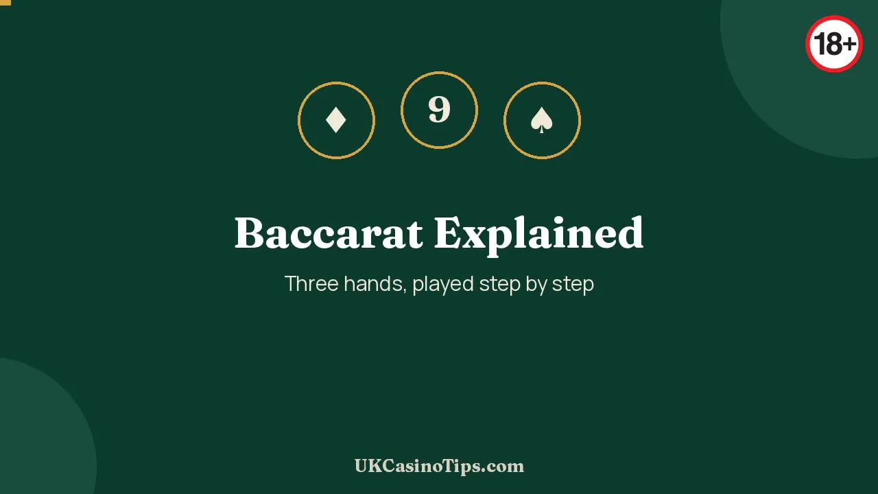 Baccarat rules and best bets