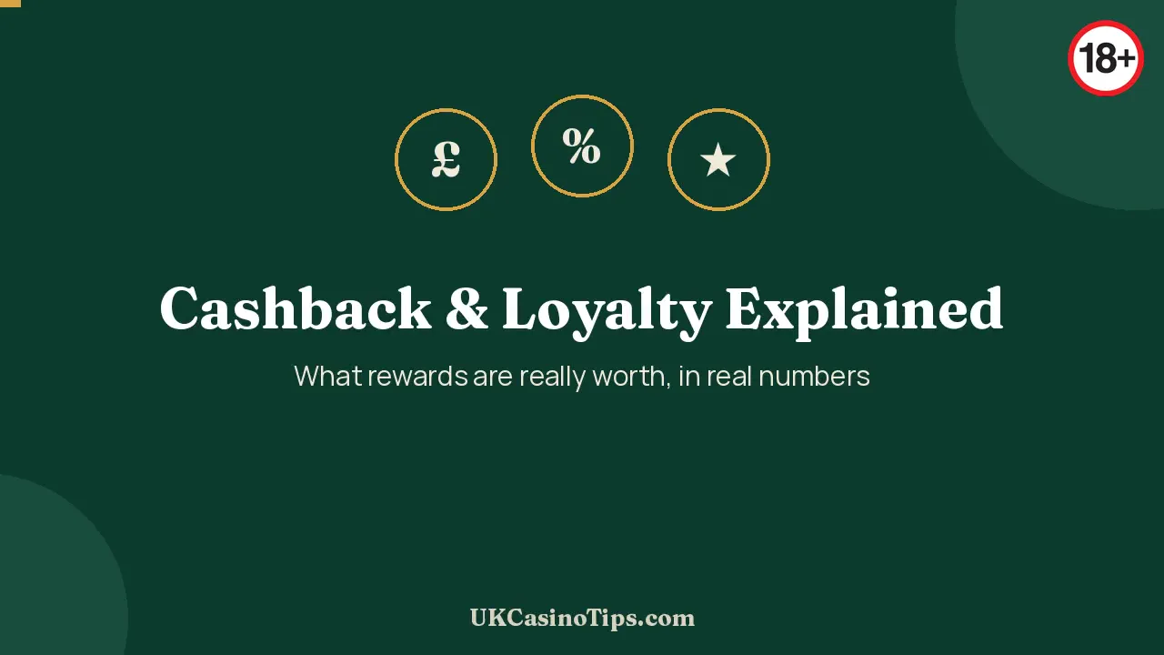 Casino cashback and loyalty schemes