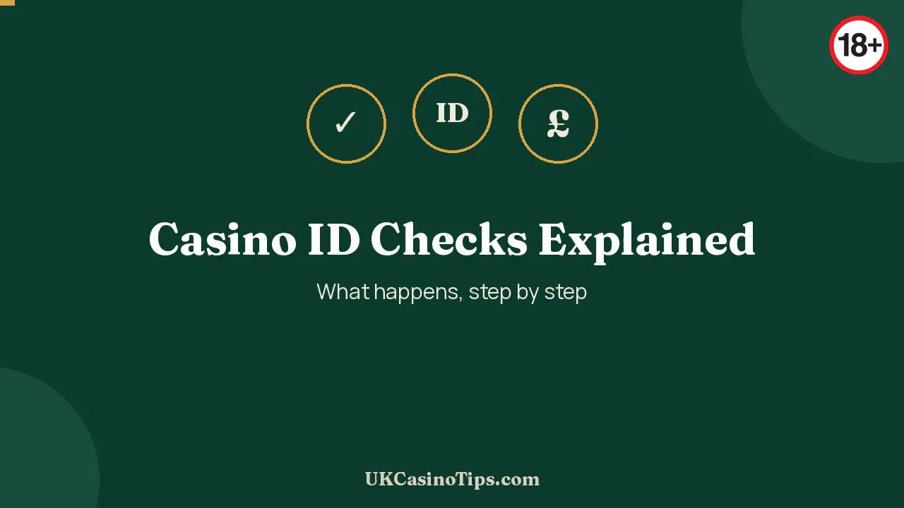 Why UK casinos ask for ID